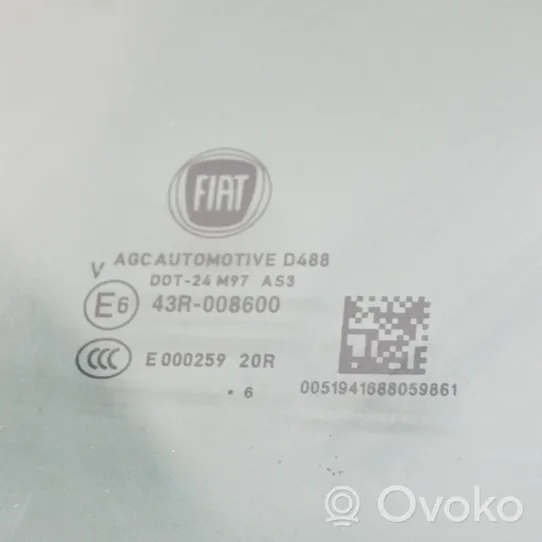 Fiat 500X Takaoven ikkunalasi 51941688