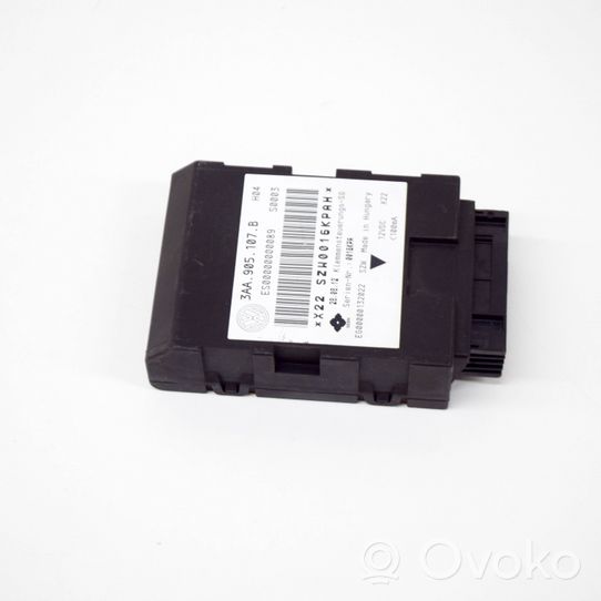 Volkswagen PASSAT B7 Keyless (KESSY) go control unit/module 3AA905107B