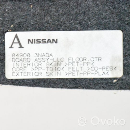 Nissan Leaf I (ZE0) Tappeto di rivestimento del fondo del bagagliaio/baule 849083NA0A
