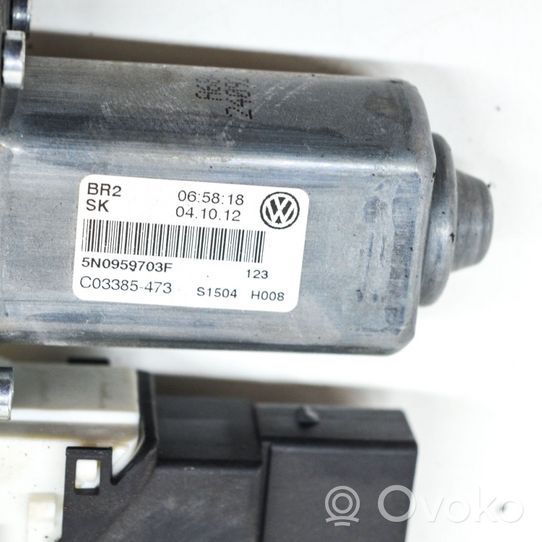 Volkswagen Tiguan Galinis varikliukas langų pakėlėjo 5N0959703F