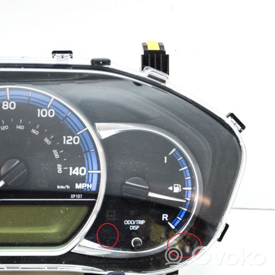 Toyota Yaris Compteur de vitesse tableau de bord MB1575607783
