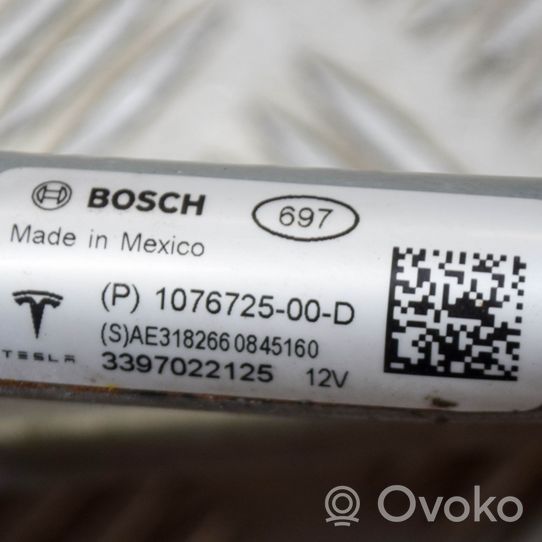 Tesla Model 3 Wischergestänge Wischermotor vorne 107672500D