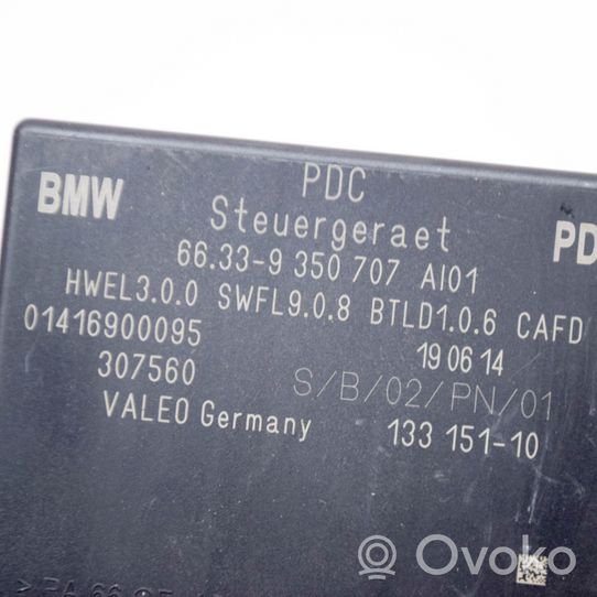 BMW X3 F25 Parkavimo (PDC) daviklių valdymo blokas 307560