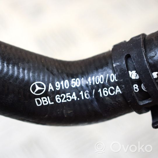 Mercedes-Benz Sprinter W907 W910 Engine coolant pipe/hose A9105011100