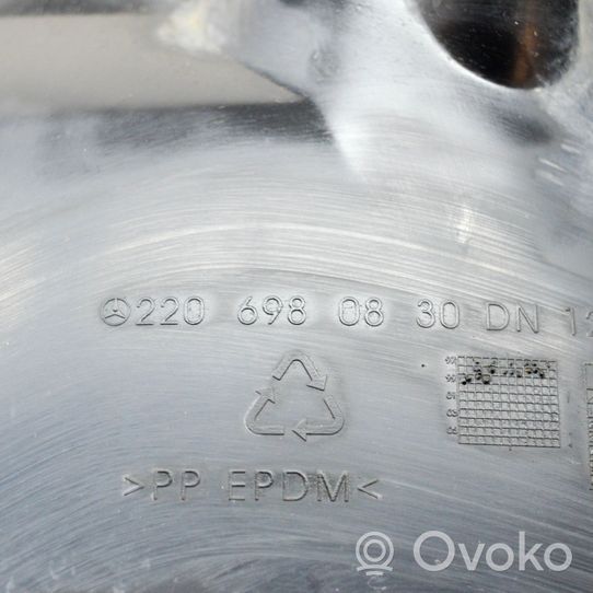 Mercedes-Benz S W220 Rivestimento paraspruzzi passaruota anteriore 2206890830