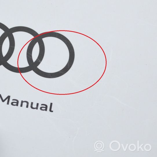 Audi A3 S3 8V Instrukcja obsługi 8V2012720AG