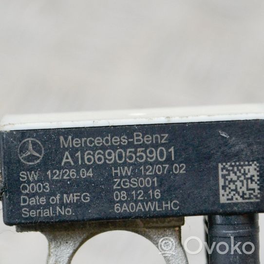 Mercedes-Benz GLE (W166 - C292) Cavo negativo messa a terra (batteria) A1669055901
