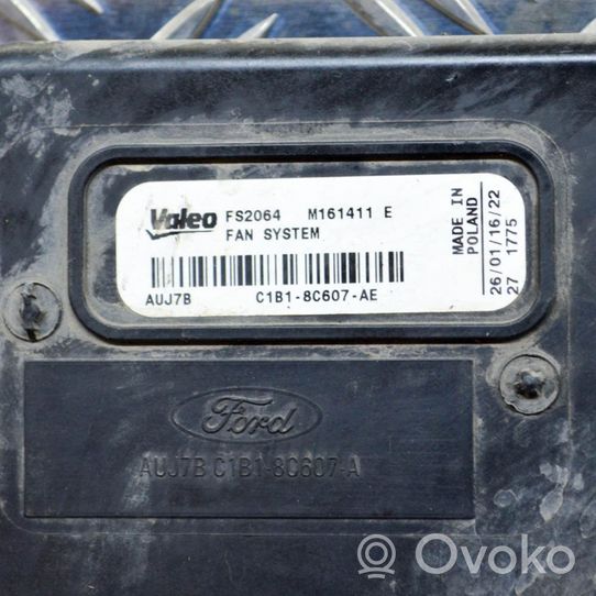 Ford Fiesta Jäähdyttimen jäähdytinpuhaltimen suojus C1B18C607AE