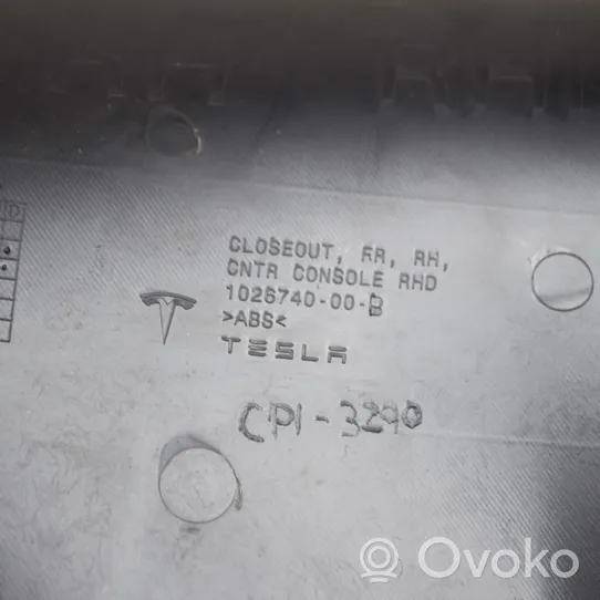 Tesla Model S Inny elementy tunelu środkowego 102674000B