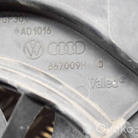 Audi A4 S4 B6 8E 8H Support de radiateur sur cadre face avant 867009H