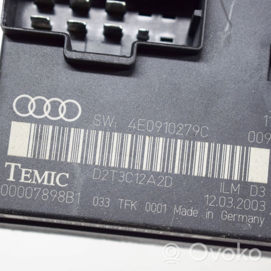 Audi A8 S8 D3 4E Module de contrôle carrosserie centrale D2T3C12A2D