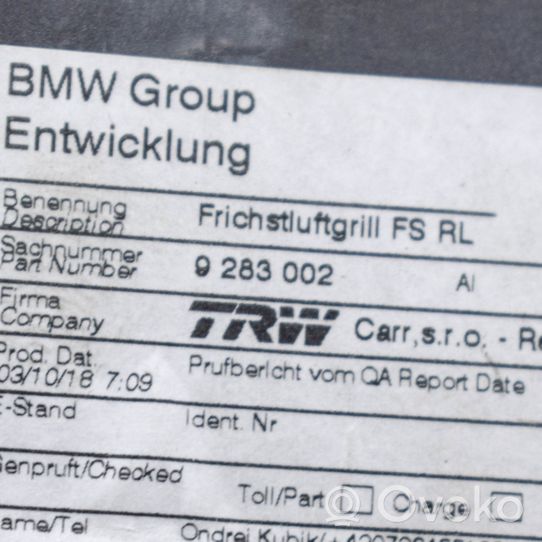 BMW i3 Lango oro grotelės 9283002