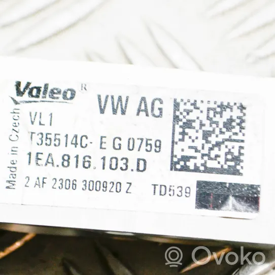 Volkswagen ID.3 Valvola ad espansione dell’aria condizionata (A/C) 1EA816679C