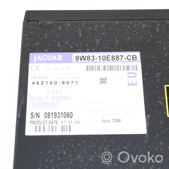 Jaguar XF X250 GPS-navigaation ohjainlaite/moduuli 9W8310E887CB