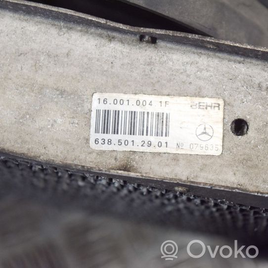 Mercedes-Benz Vito Viano W638 Välijäähdyttimen jäähdytin 6385012901