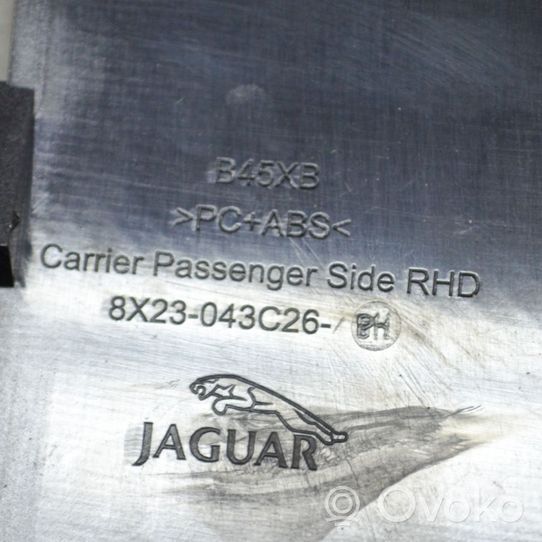 Jaguar XF X250 Rivestimento del vano portaoggetti del cruscotto 8X23060D20AC