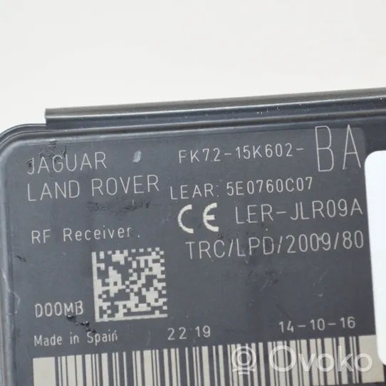 Land Rover Range Rover Evoque L538 Centralina/modulo keyless go FK7215K602BA