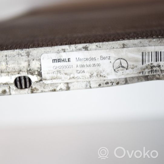 Mercedes-Benz GLC X253 C253 Interkūlerio radiatorius A0995003500