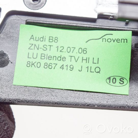 Audi A5 Sportback 8TA Kita salono detalė 8T2857185P