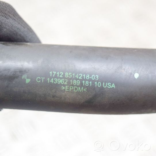 BMW X6 F16 Engine coolant pipe/hose 8514218