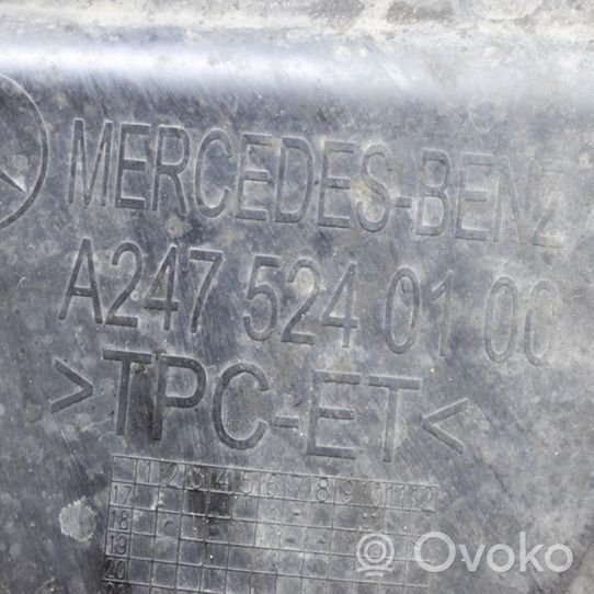 Mercedes-Benz A W177 Variklio dugno apsauga A2475240100