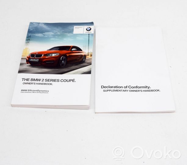 BMW 2 F22 F23 User manual 2982693