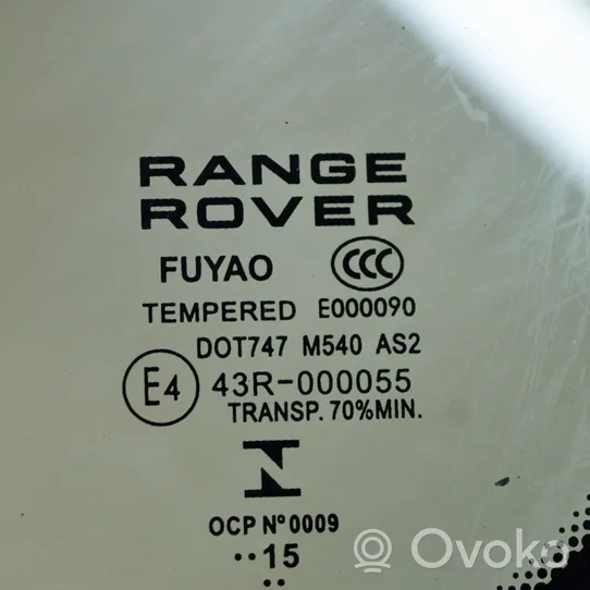 Land Rover Range Rover Evoque L538 Finestrino/vetro retro 43R000055