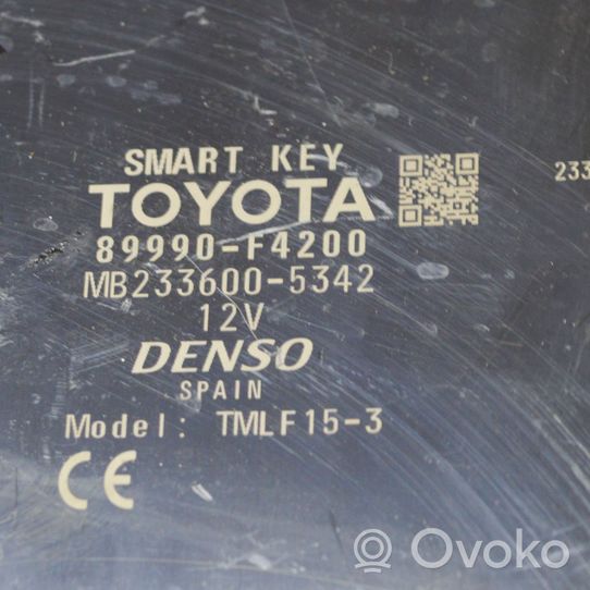 Toyota C-HR Beraktės sistemos KESSY (keyless) valdymo blokas/ modulis 89990F4200