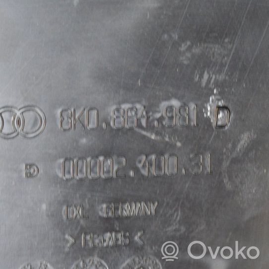 Audi A5 8T 8F Console centrale 8K0864981D