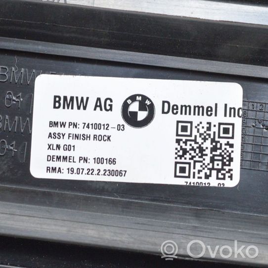BMW X3 G01 Slenksčių apdailų komplektas (vidinis) 7410012