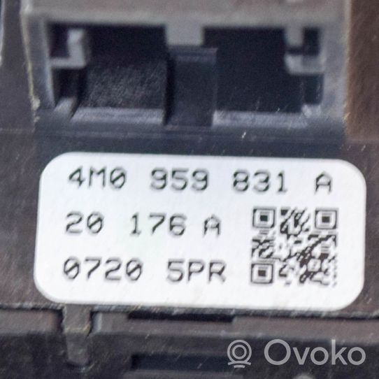 Audi A5 Bouton interrupteur ouverture du coffre 4M0959831A