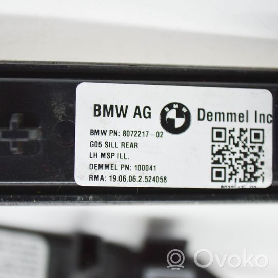 BMW X5 G05 Zestaw listew progowych (wewnętrznych) 8069271