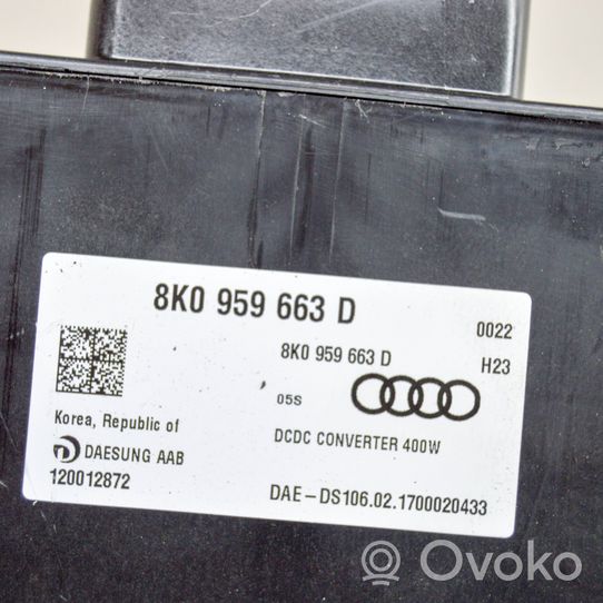 Audi A1 Przetwornica napięcia / Moduł przetwornicy 8K0959663D