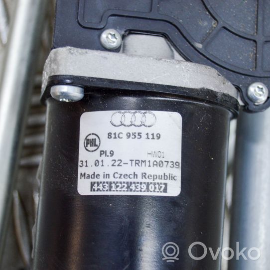 Audi Q2 - Motor y varillaje del limpiaparabrisas delantero 81C955119