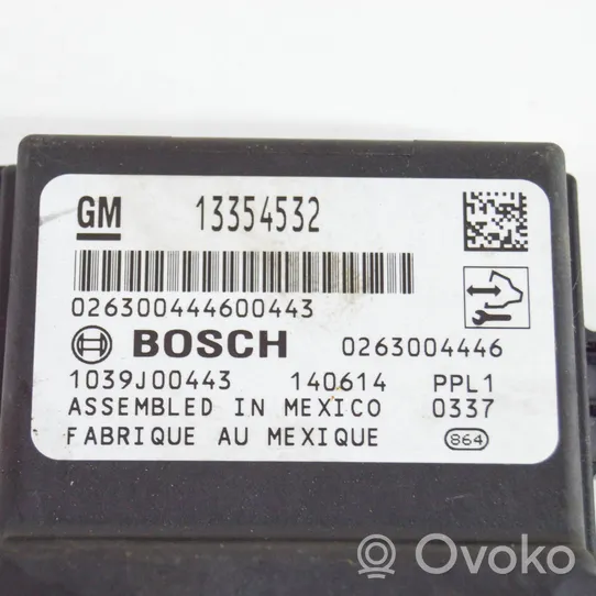 Opel Mokka X Sterownik / Moduł parkowania PDC 13354532