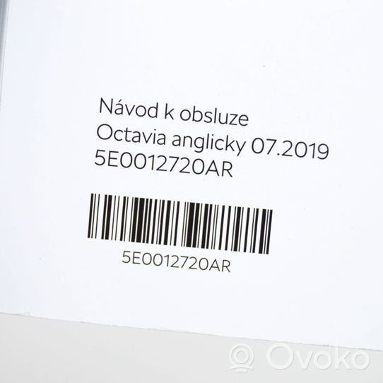 Skoda Octavia Mk3 (5E) Instrukcja obsługi 5E0012720AR