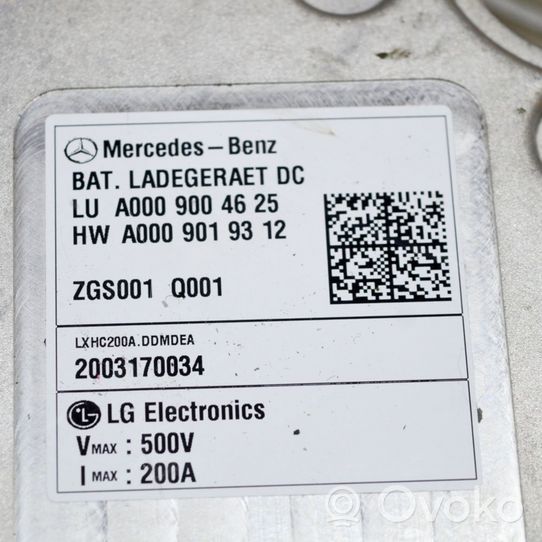 Mercedes-Benz EQC Altri dispositivi A0009004625