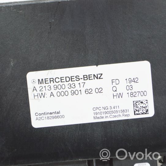 Mercedes-Benz GLS X167 Module de contrôle de boîte de vitesses ECU A2139003317