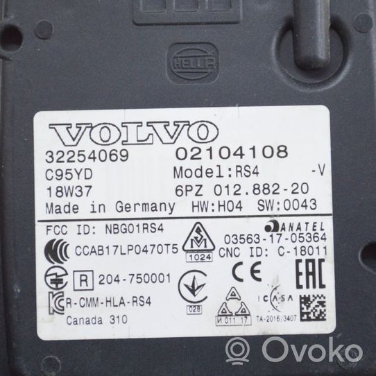 Volvo XC40 Modulo di controllo del punto cieco 32254069