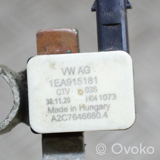 Volkswagen ID.3 Cavo negativo messa a terra (batteria) 1EA915181