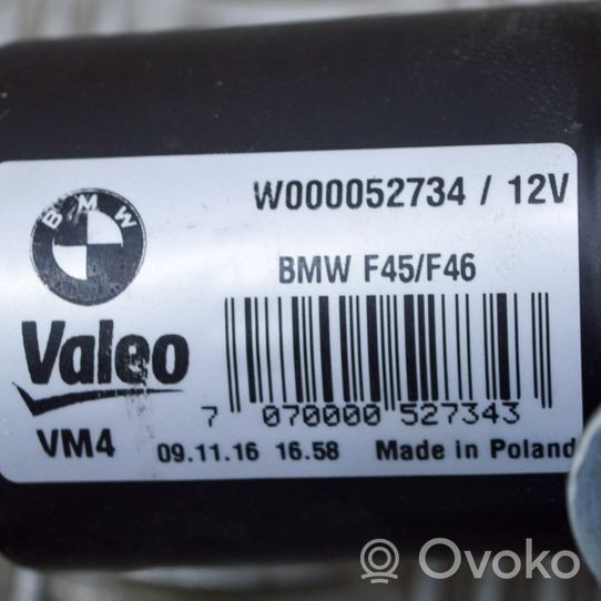 BMW 2 F45 Mechanizm i silniczek wycieraczek szyby przedniej / czołowej W000052734