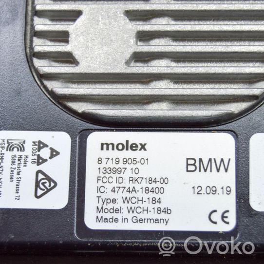 BMW X3 G01 Moduł ładowania bezprzewodowego 8719905