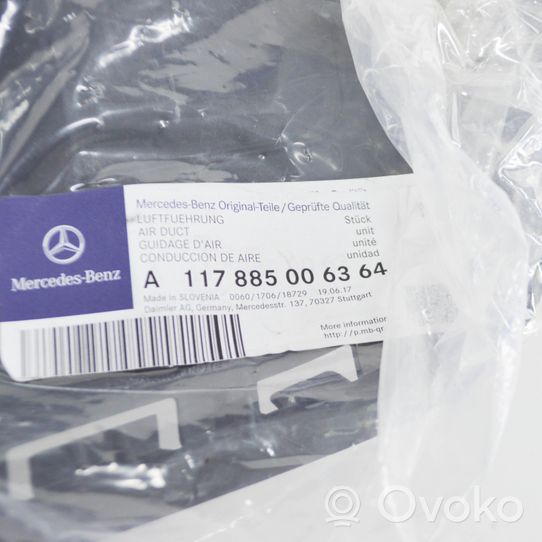 Mercedes-Benz CLA C117 X117 W117 Część rury dolotu powietrza A117885006364