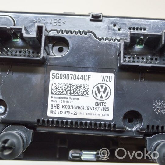 Volkswagen Golf VII Przełącznik / Włącznik nawiewu dmuchawy 5G0907044CF