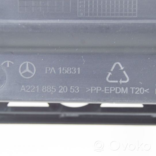 Mercedes-Benz S W221 Mascherina inferiore del paraurti anteriore A2218852053