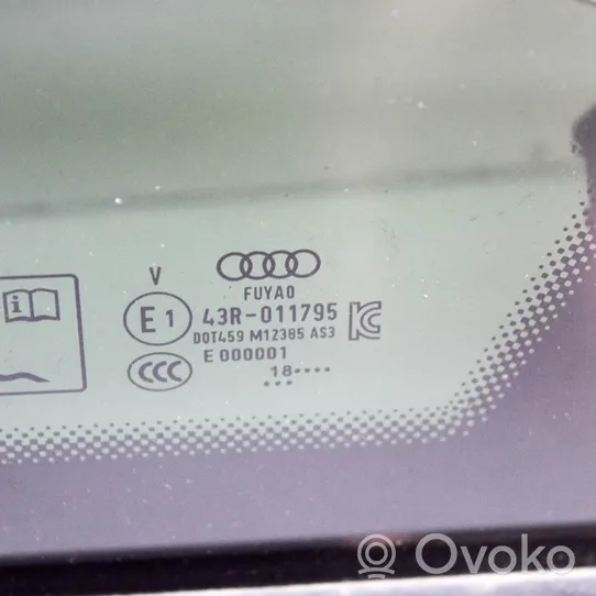 Audi A6 S6 C8 4K Takasivuikkuna/-lasi 43R011795