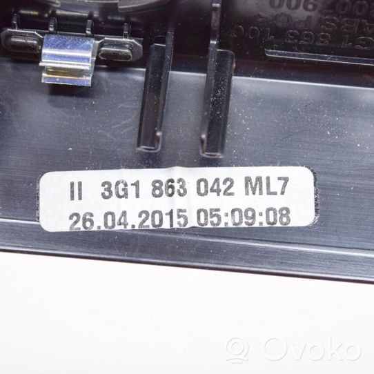 Volkswagen PASSAT B8 Ramka schowka deski rozdzielczej 3G1863042