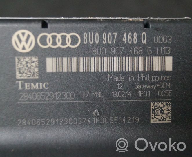 Audi A1 Gateway control module 8U0907468Q