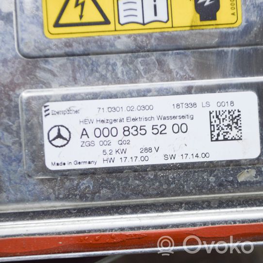 Mercedes-Benz EQC Inne komputery / moduły / sterowniki A0008355200