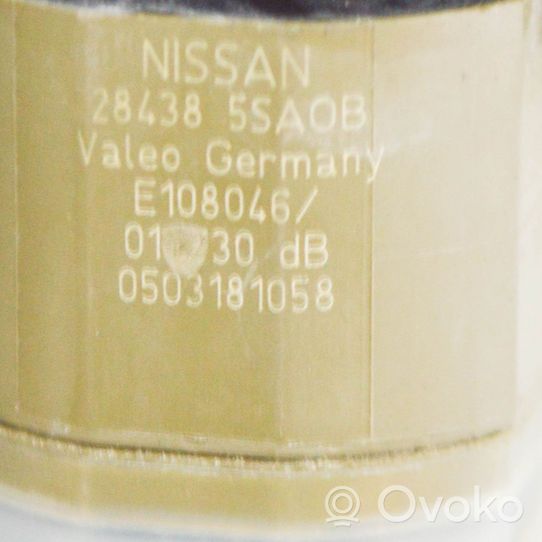 Nissan Leaf II (ZE1) Czujnik parkowania PDC 284385SA0B